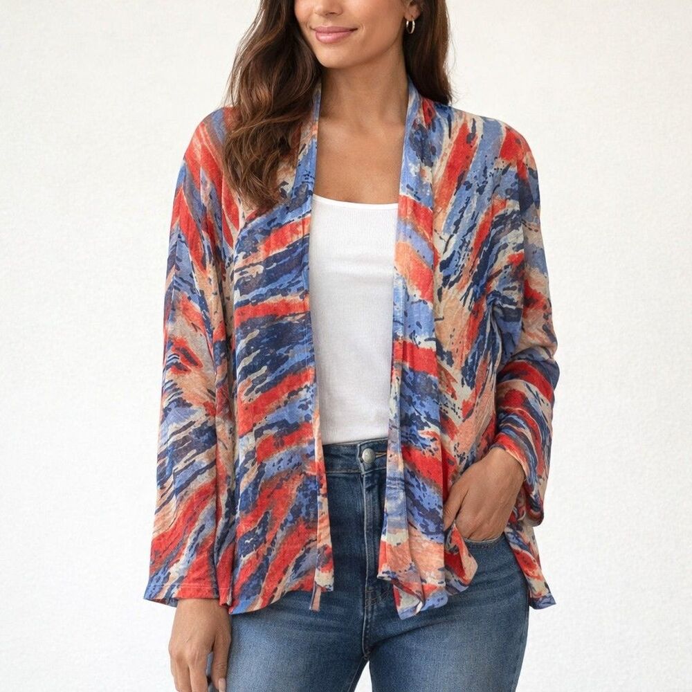 Krimson Klover Linen Cardigan